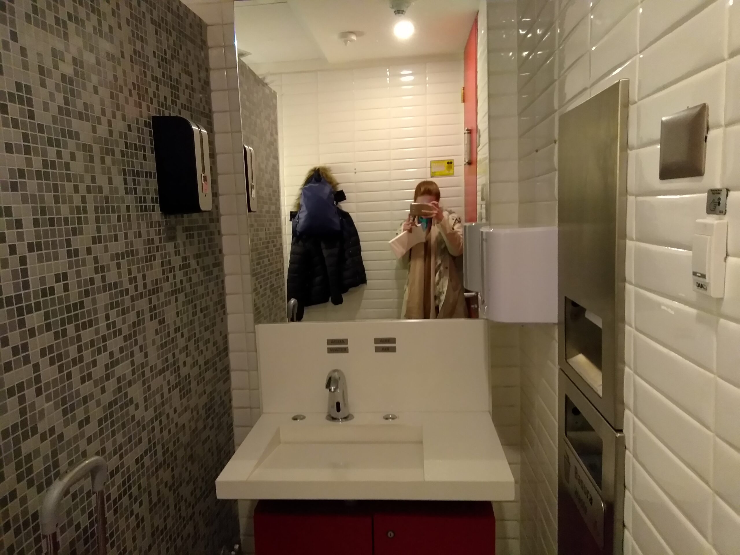 Banheiro da sala vip