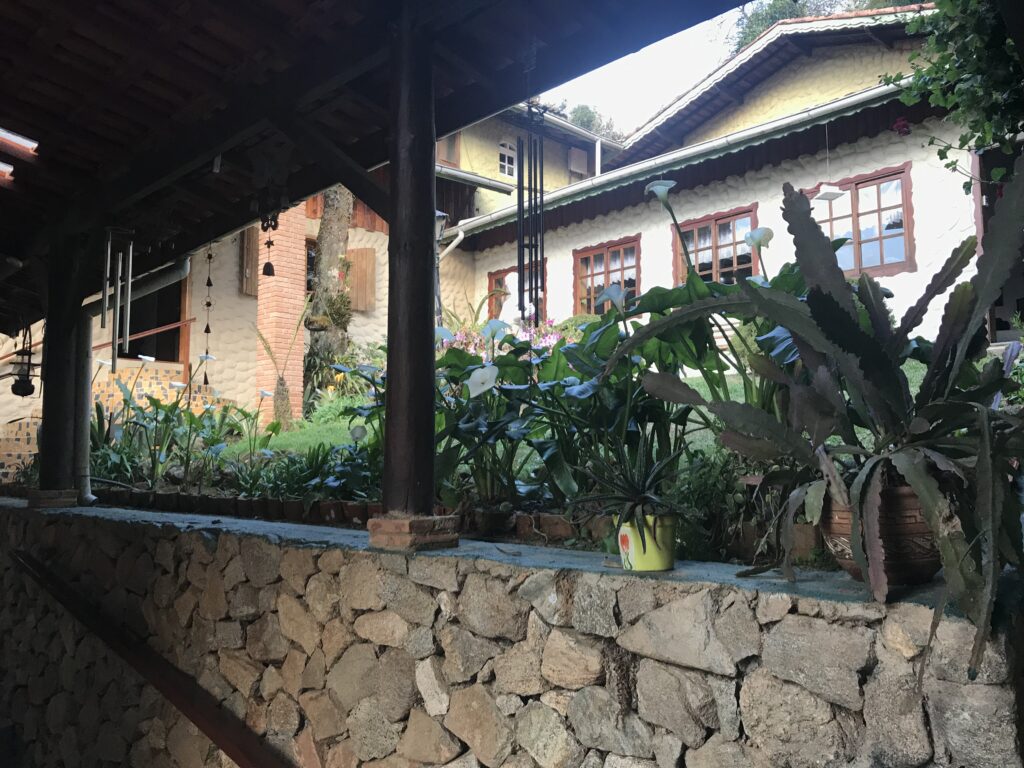 Interior da pousada