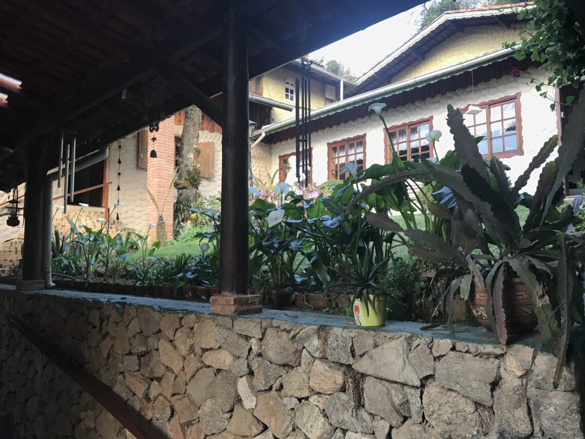 Interior da pousada