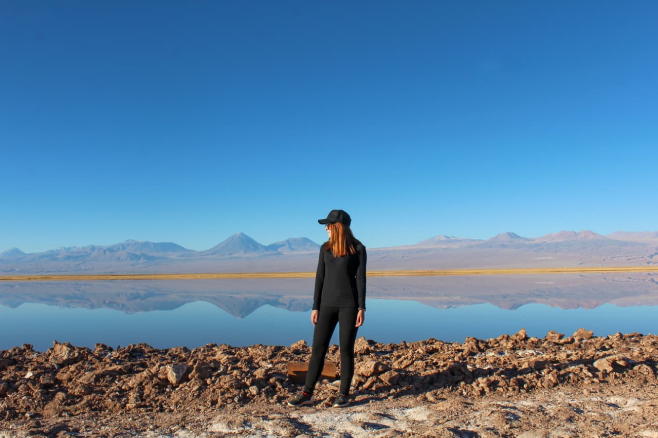 Laguna Tebinchique, no Atacama