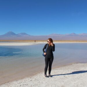 Ao viajar sozinha para o Deserto do Atacama, visitei a Laguna Cejar