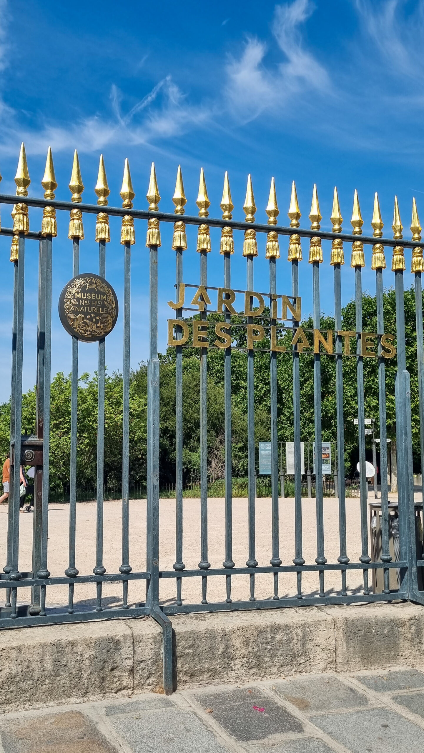 Jardin des Plantes no Quartier Latin em Paris