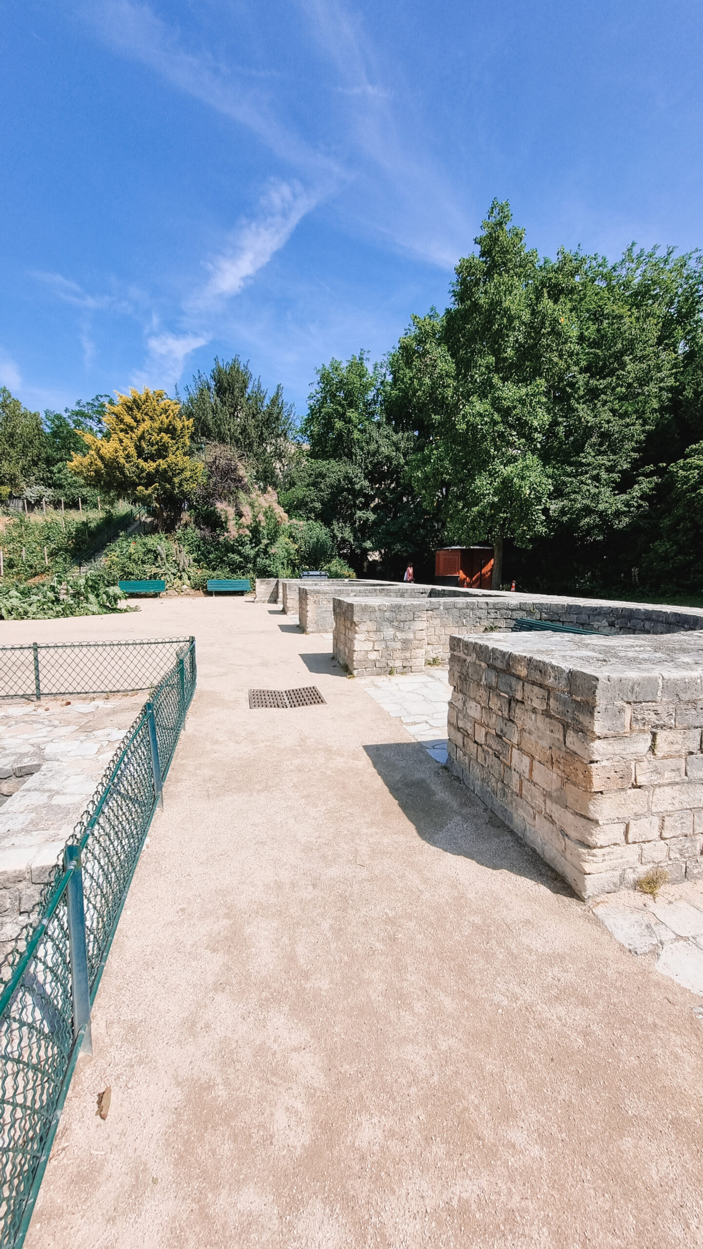 Arénes de Lutéce em Paris