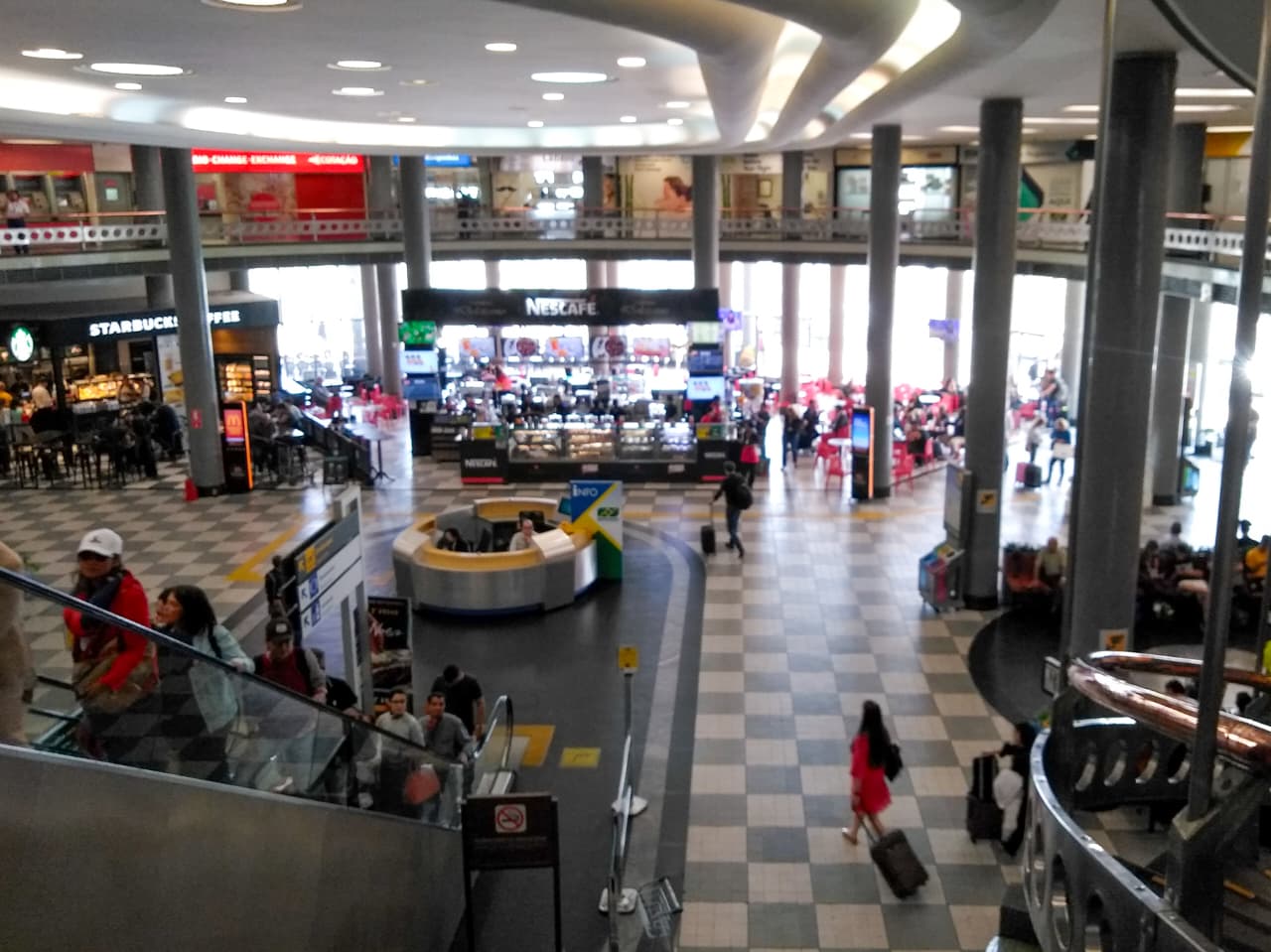 Aeroporto de Congonhas em São Paulo