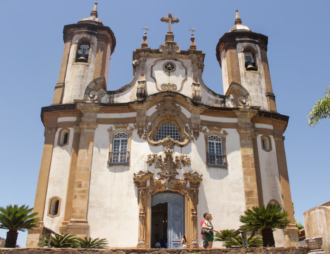 Fachada da Igreja de Nossa Senhora do Carmo
