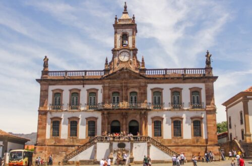 Fachada do Museu da Inconfidência