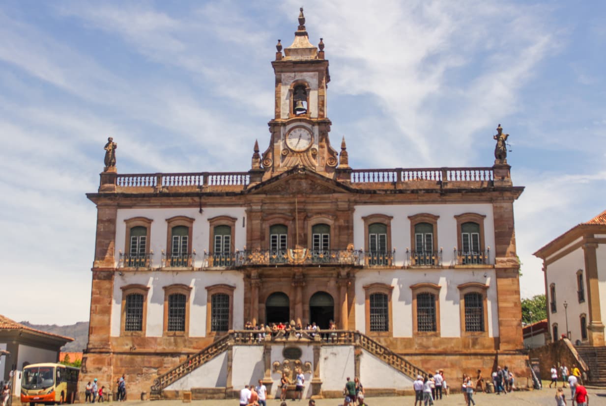 Fachada do Museu da Inconfidência
