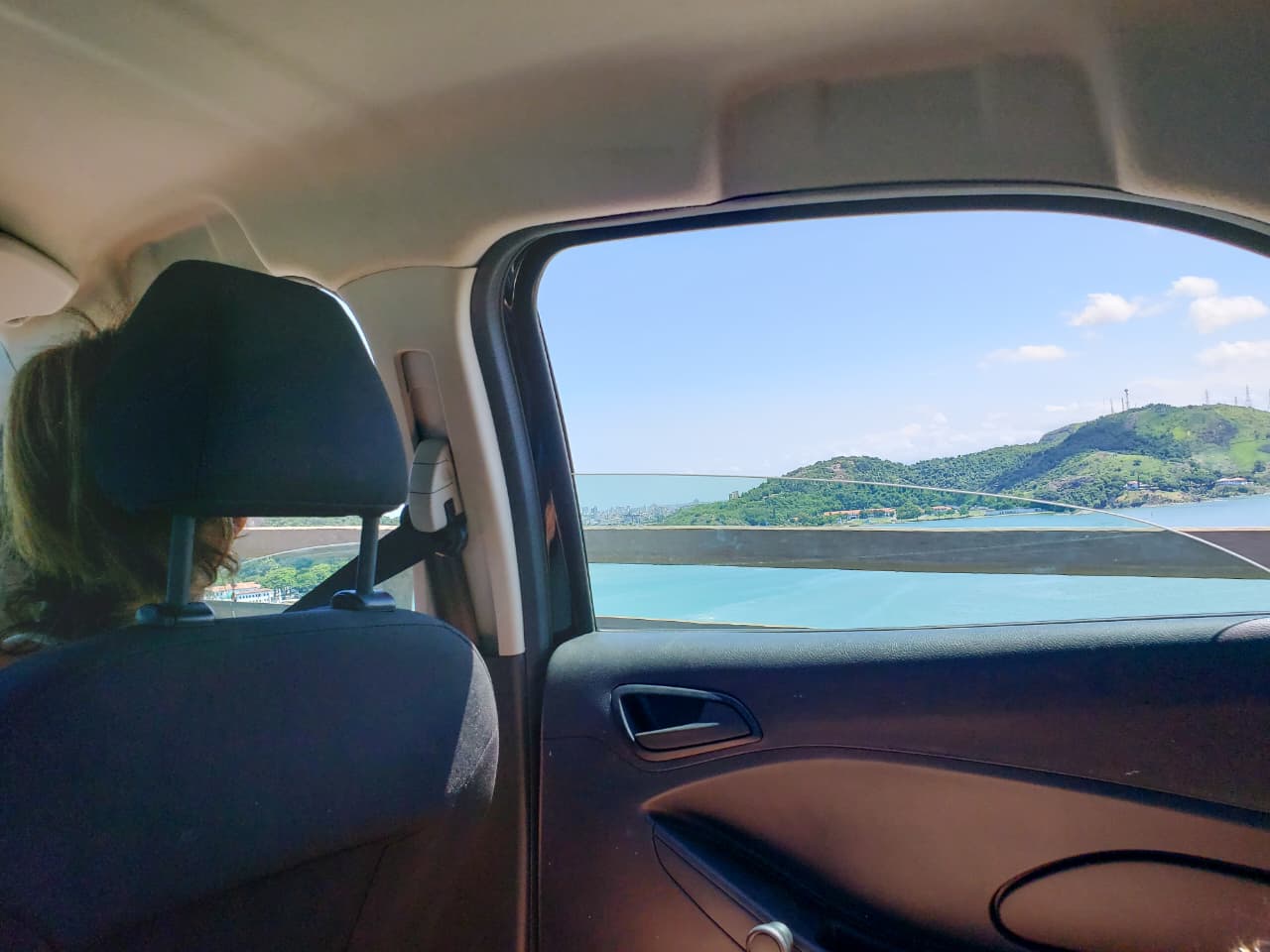 Vista da Baía de Vitória a partir da Terceira Ponte