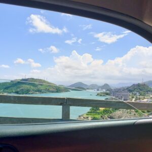 Vista do Uber, uma das melhores formas de se locomover em Vitória